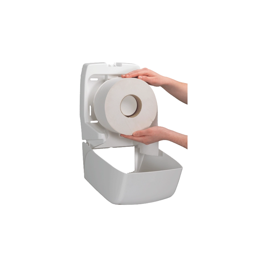 Kimberly Clark | 6958 Aquarius Mini Jumbo Toiletrol Dispenser | Wit