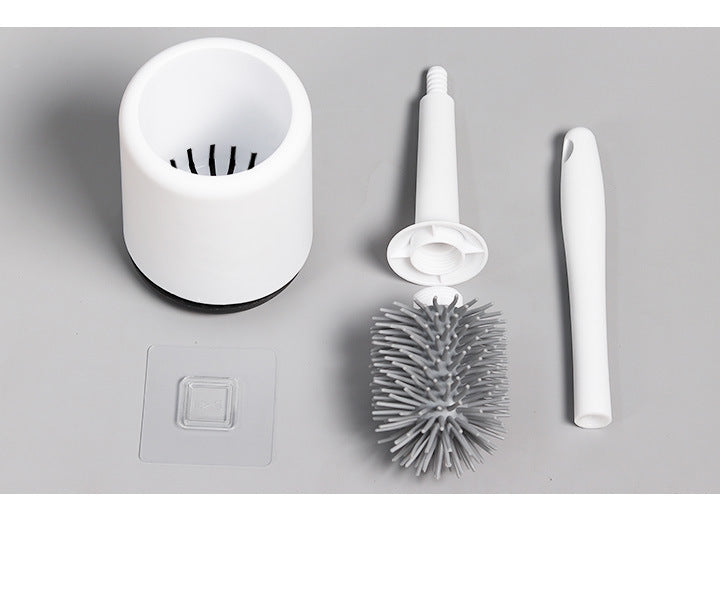 Toilet brush set rubber brush
