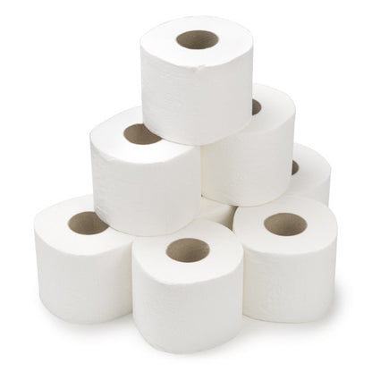 Toilet Paper Luxury 3-Ply: 9 Packs x 8 rolls 250 Sheets per bale
