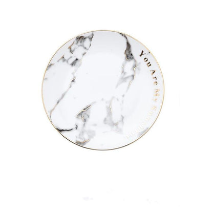 Westlicher Speiseteller