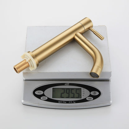 Waschtischarmatur aus Edelstahl