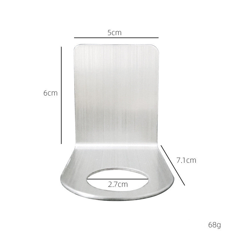 Wall holder for soap bottles in the bathroom