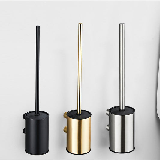 Toilet brush set - Stainless steel Stylish bathroom hygiene