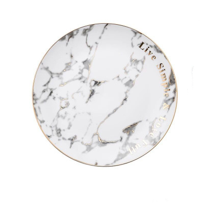 Westlicher Speiseteller