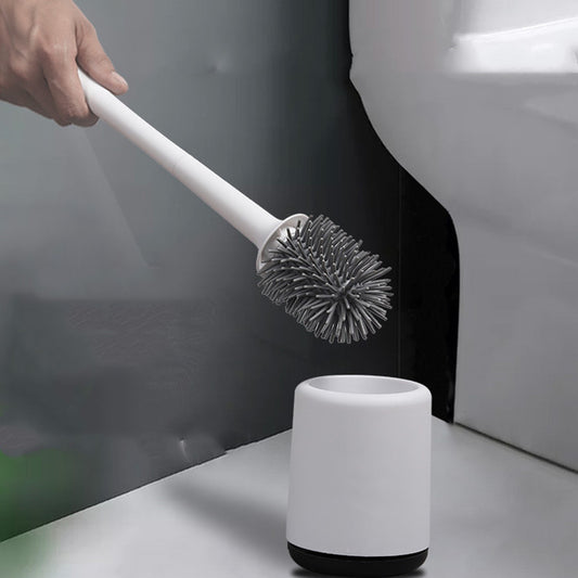 Toilet brush set rubber brush