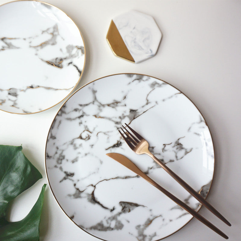 Westlicher Speiseteller