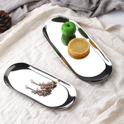 Table jewelry storage plate dessert cake plate tray