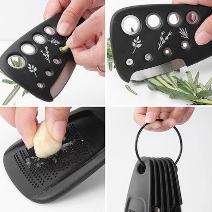 Stackable Kitchen Tools - 6 Useful Gadgets in one Set