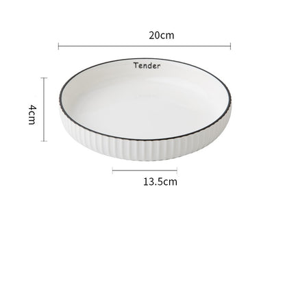 Vintage Keramik-Pfanne-Teller, Salatteller, leicht verdeckt