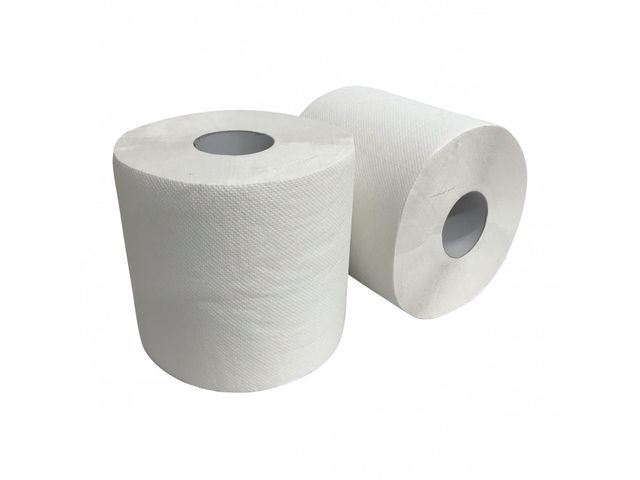 Midi-Handtuchrolle: 2 Schichten | Centerfeed mit Kern | 6 x 120 m