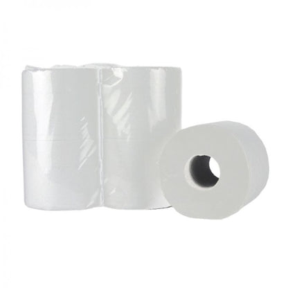 Toilet paper de Luxe 2-Ply: 10 Packs x 4 rolls 400 Sheets per bale