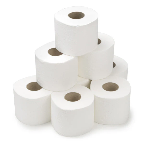 Toiletpapier de Luxe : 2 laags | 10 pakken x 4 rollen | 400 vellen per baal