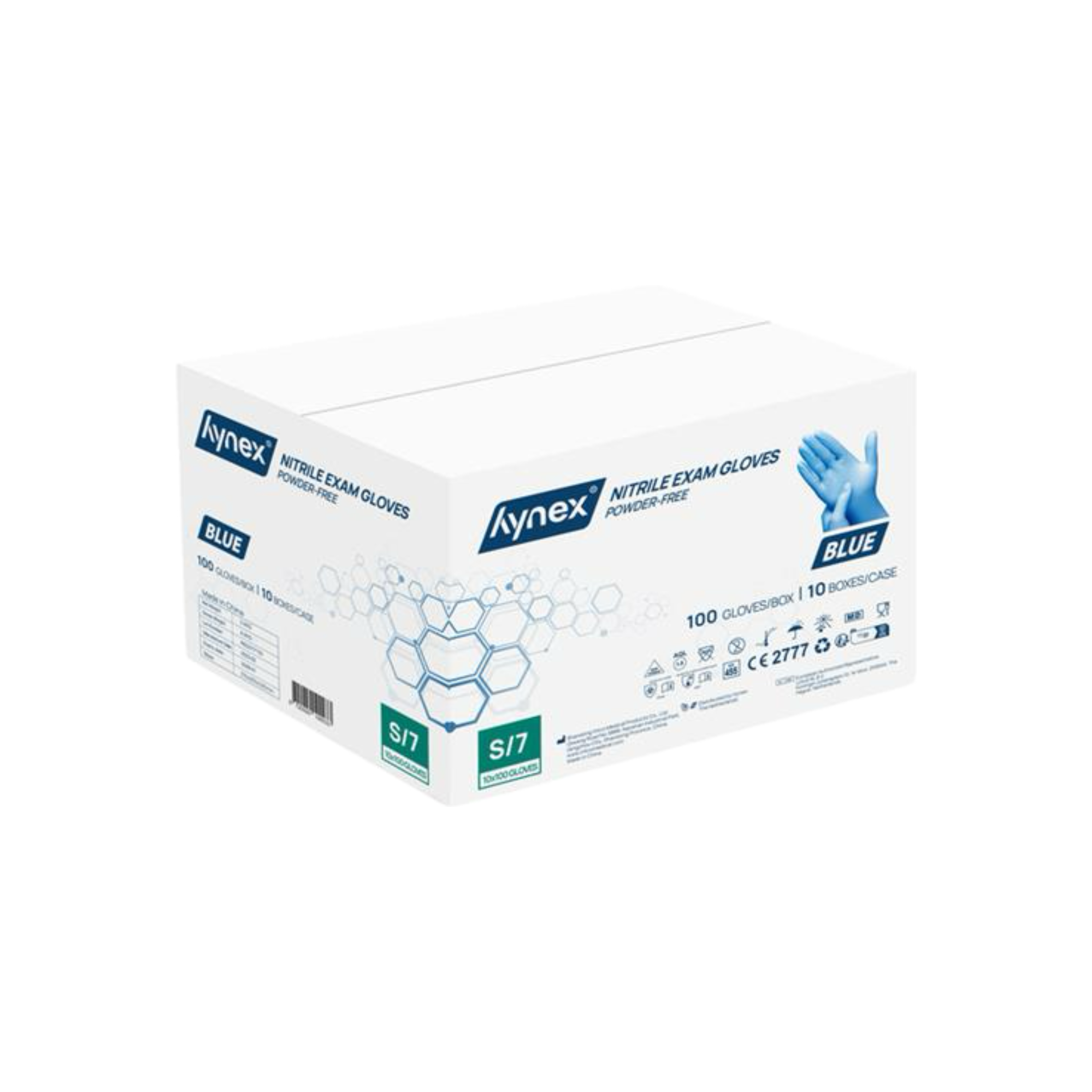 Hynex Nitril Handschoenen Blauw